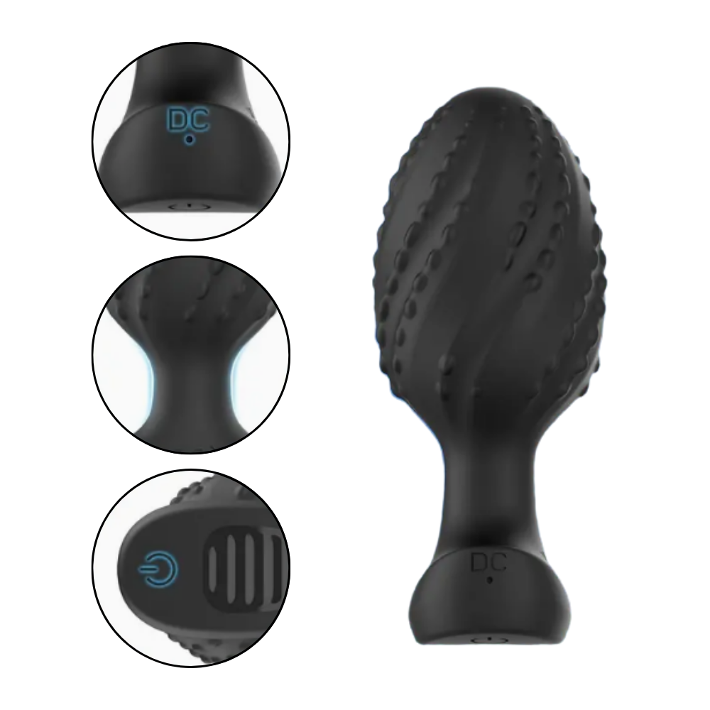Plug Anal Vibrador con Control por App