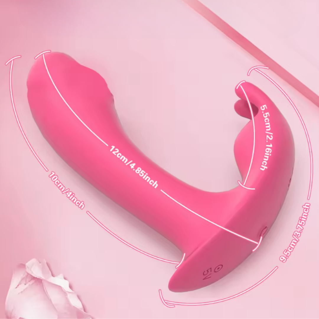 Vibrador 3 en 1 con App – Clítoris, Punto G y Punto U