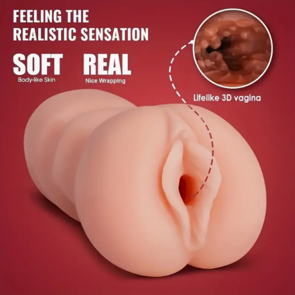 Cup Master – Masturbador masculino realista con textura vaginal
