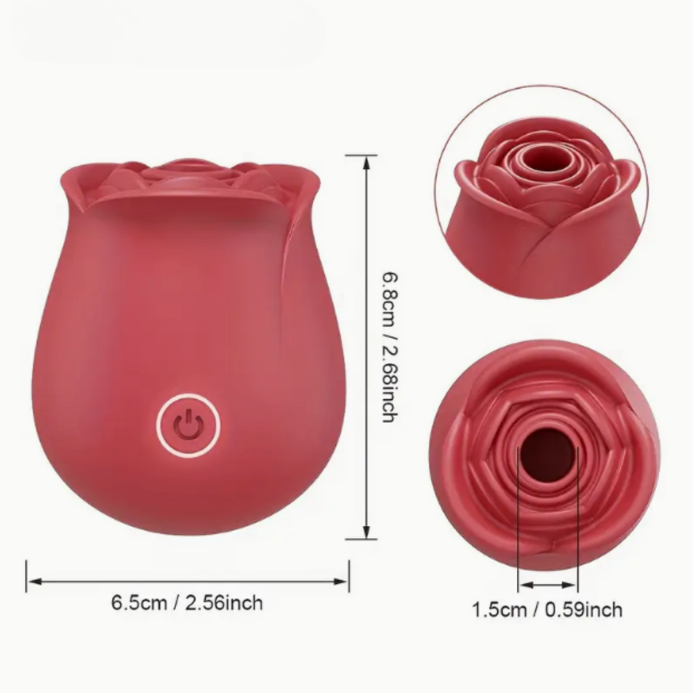 Succionador de Clítoris Rose Kiss