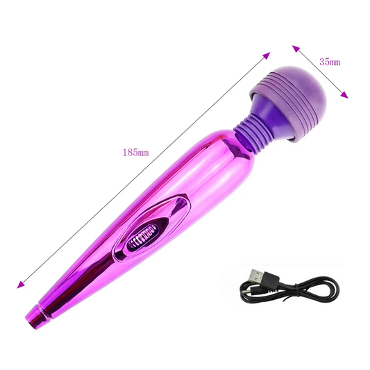 Vibrador PowerWand – Potencia y Placer al Toque 🎤