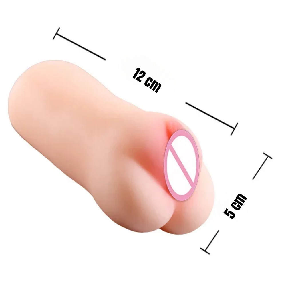 Masturbador Masculino Realista con Forma de Vagina