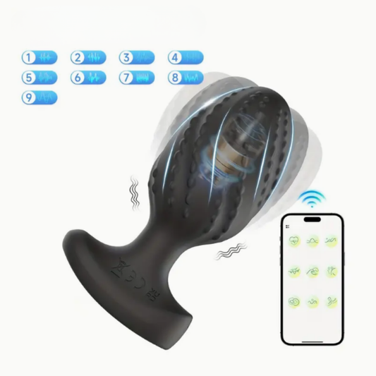 Plug Anal Vibrador con Control por App