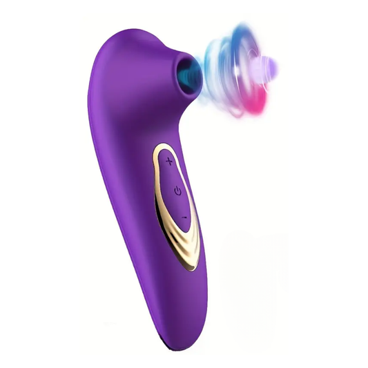 Succionador y Vibrador Dual – Placer por Doble Vía 💋