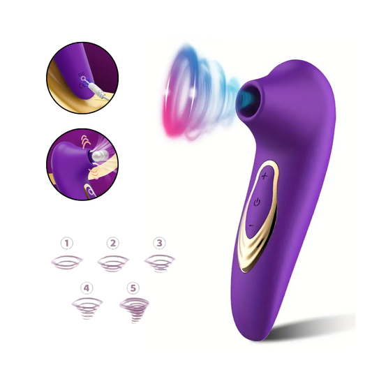 Succionador y Vibrador Dual – Placer por Doble Vía 💋