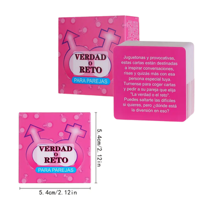 ♠️ Juego de Cartas Verdad o Reto Sexual