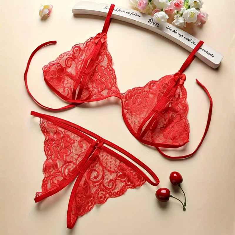 Lenceria Sexy Cherry Encaje