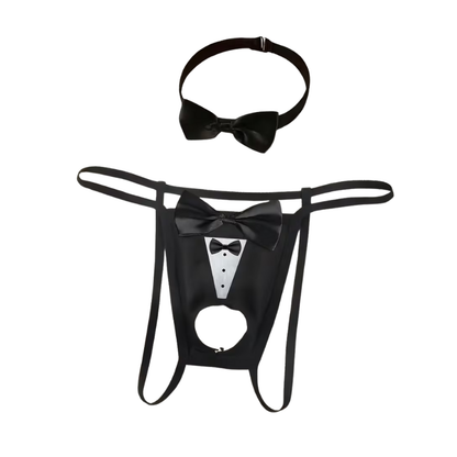 Tanga Masculina Esmoquin