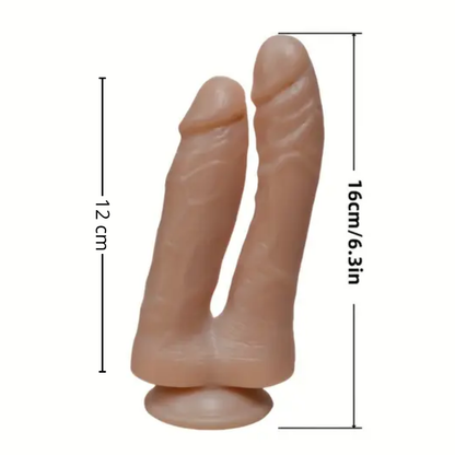 Duo Love – Dildo Doble Realista