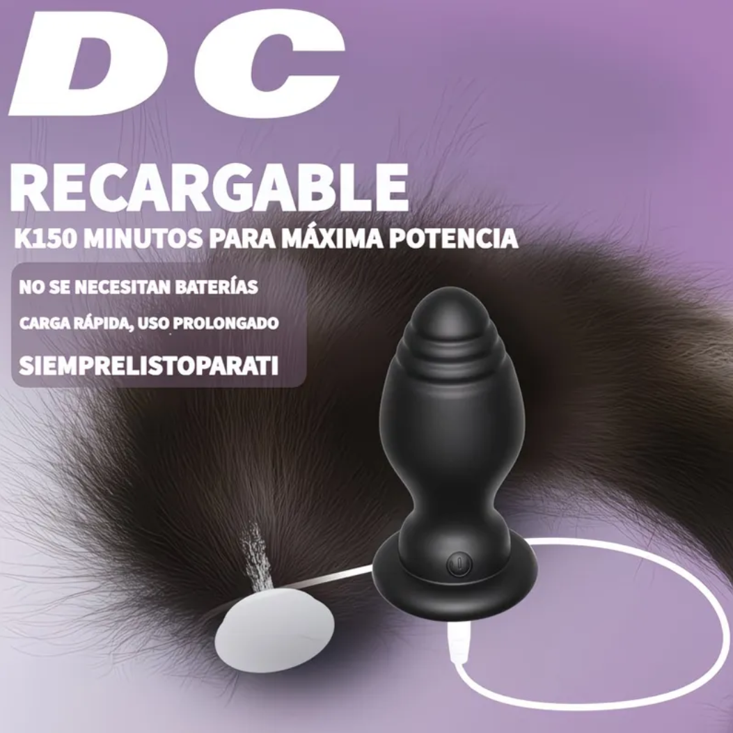 Plug Vibrador Foxy Tail