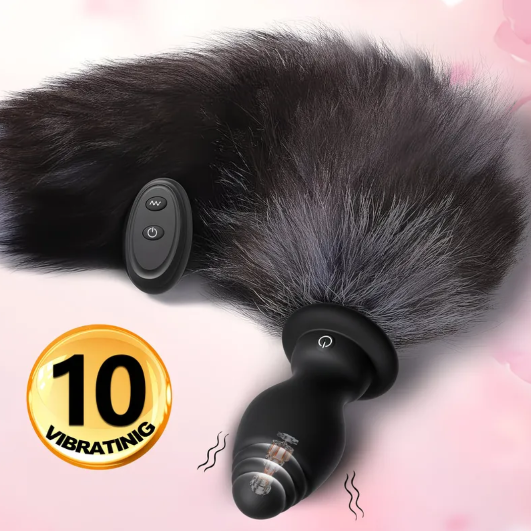 Plug Vibrador Foxy Tail