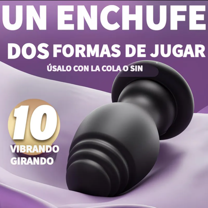 Plug Vibrador Foxy Tail