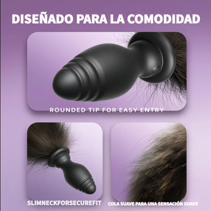 Plug Vibrador Foxy Tail